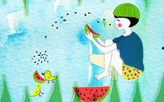 暑假吃瓜记作文,我的暑假吃瓜趣事记